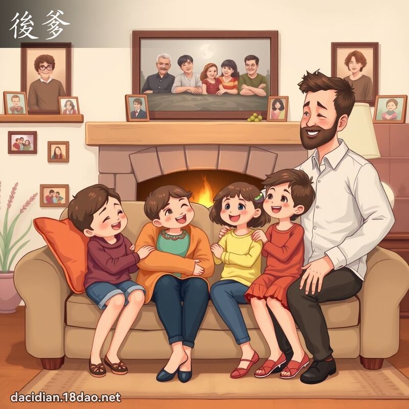 後爹 - 國語大辭典配圖