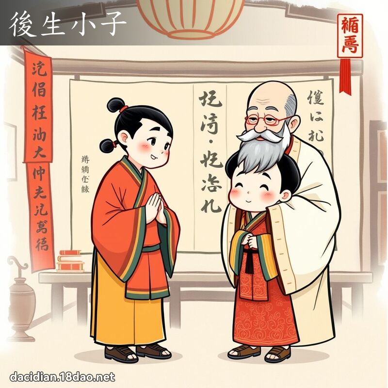 後生小子 - 國語大辭典配圖