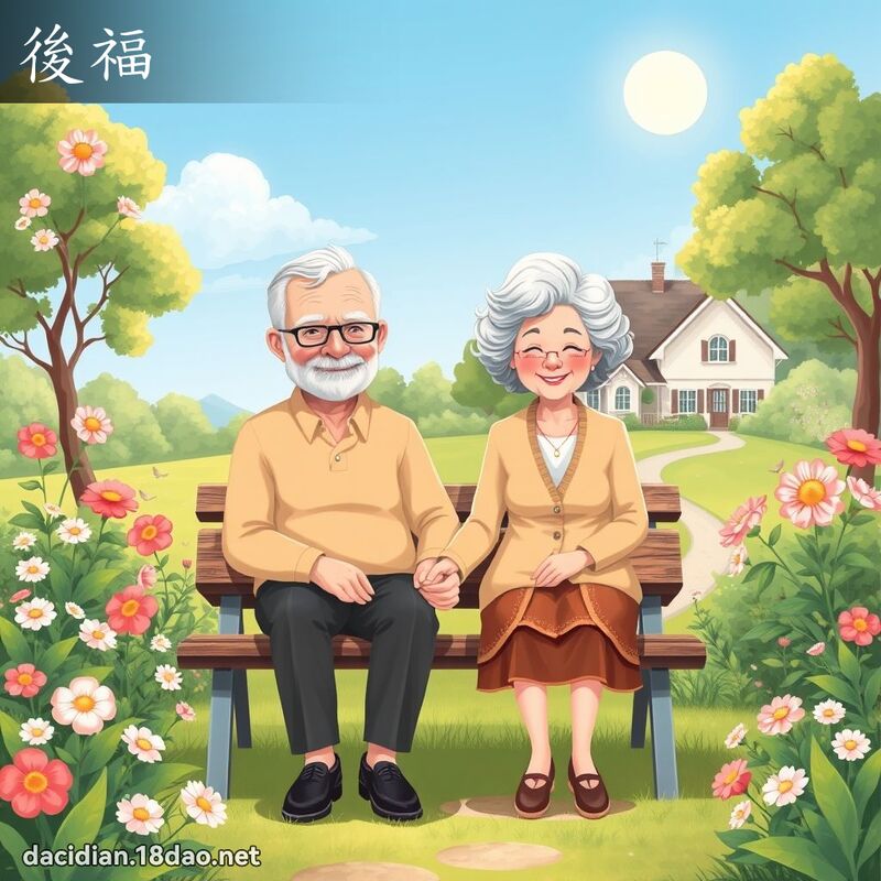 后福 - 国语大辞典配图