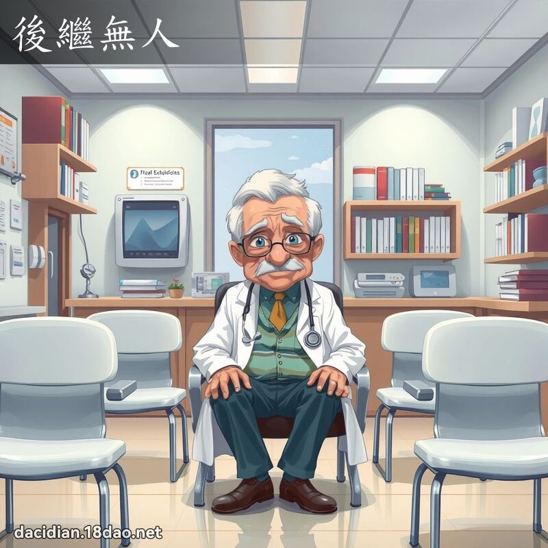 后继无人 - 国语大辞典配图