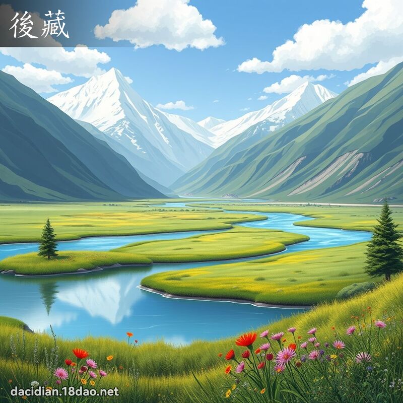 後藏 - 國語大辭典配圖