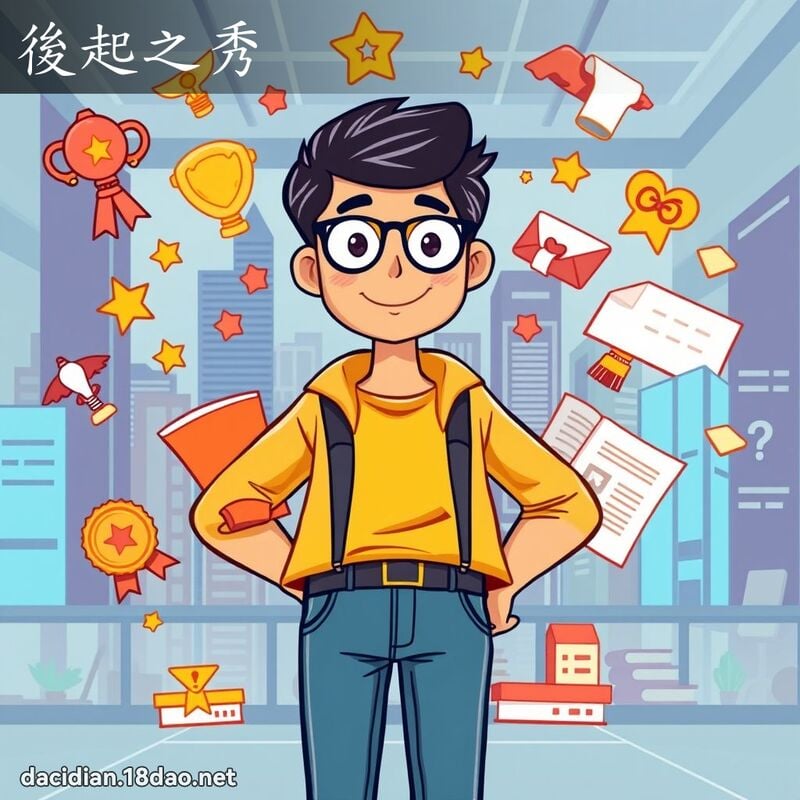 後起之秀 - 國語大辭典配圖