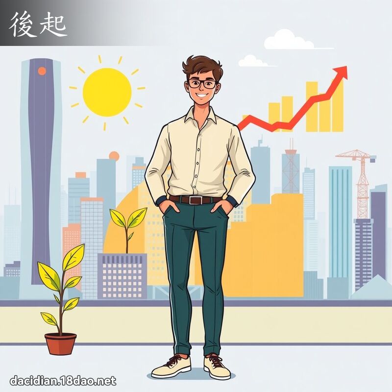後起 - 國語大辭典配圖