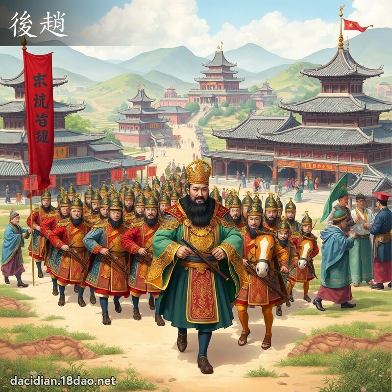 后赵 - 国语大辞典配图