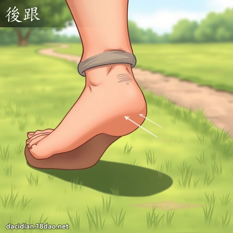 後跟 - 國語大辭典配圖
