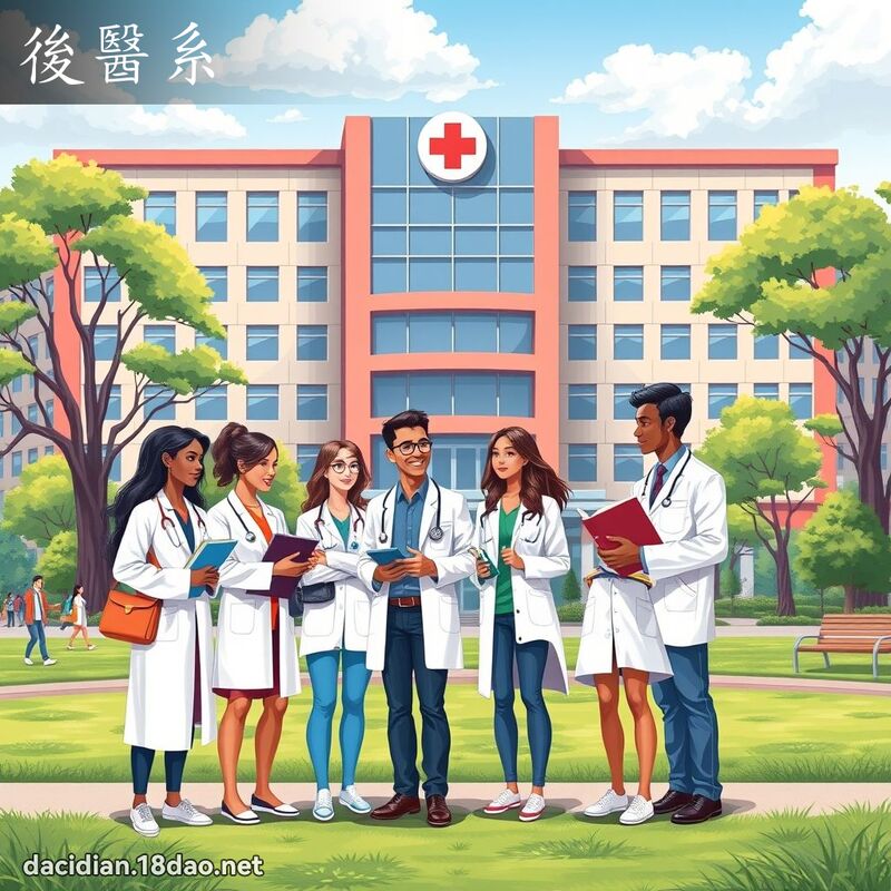 後醫系 - 國語大辭典配圖