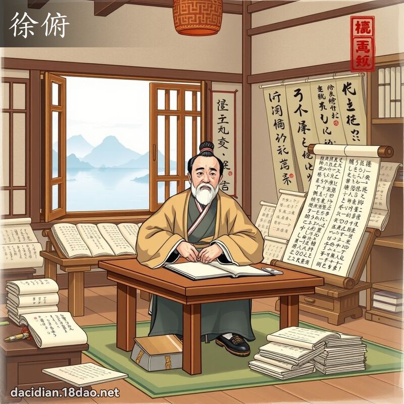 徐俯 - 國語大辭典配圖