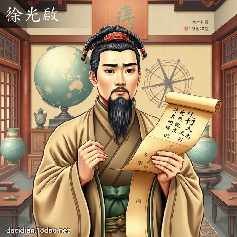 徐光启 - 国语大辞典配图