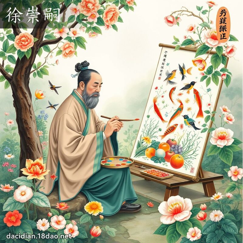 徐崇嗣 - 國語大辭典配圖
