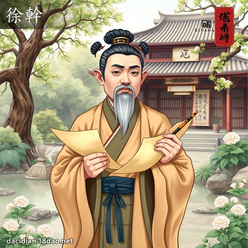 徐干 - 国语大辞典配图