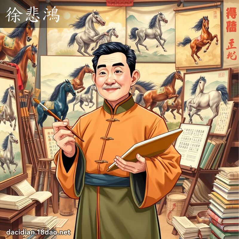 徐悲鴻 - 國語大辭典配圖