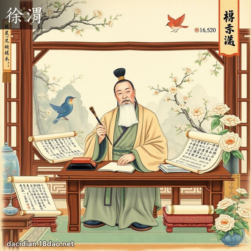 徐渭 - 國語大辭典配圖