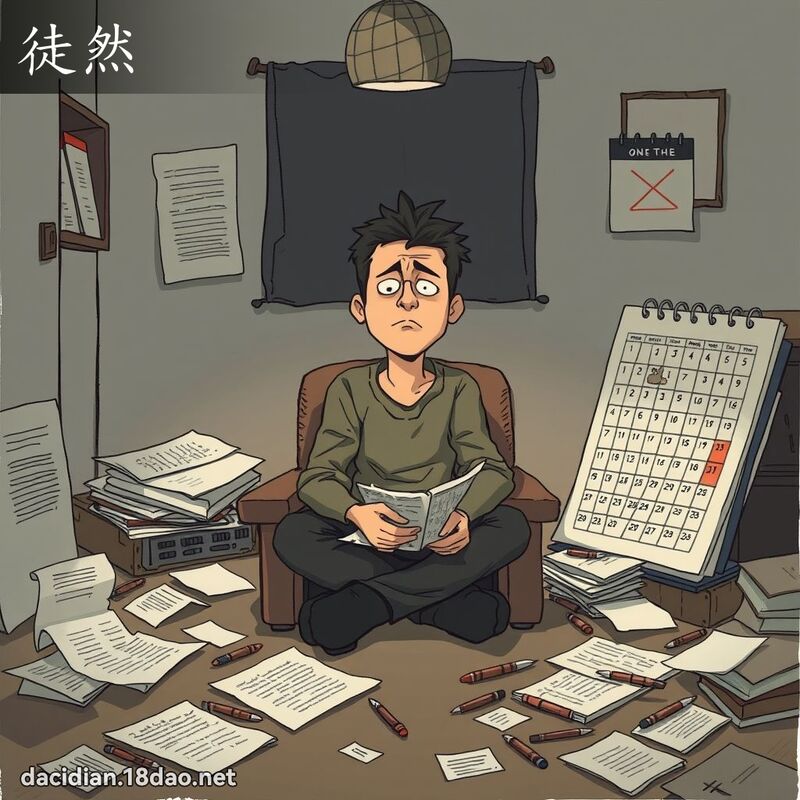 徒然 - 国语大辞典配图
