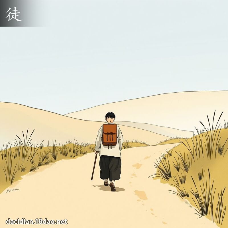 徒 - 國語大辭典配圖