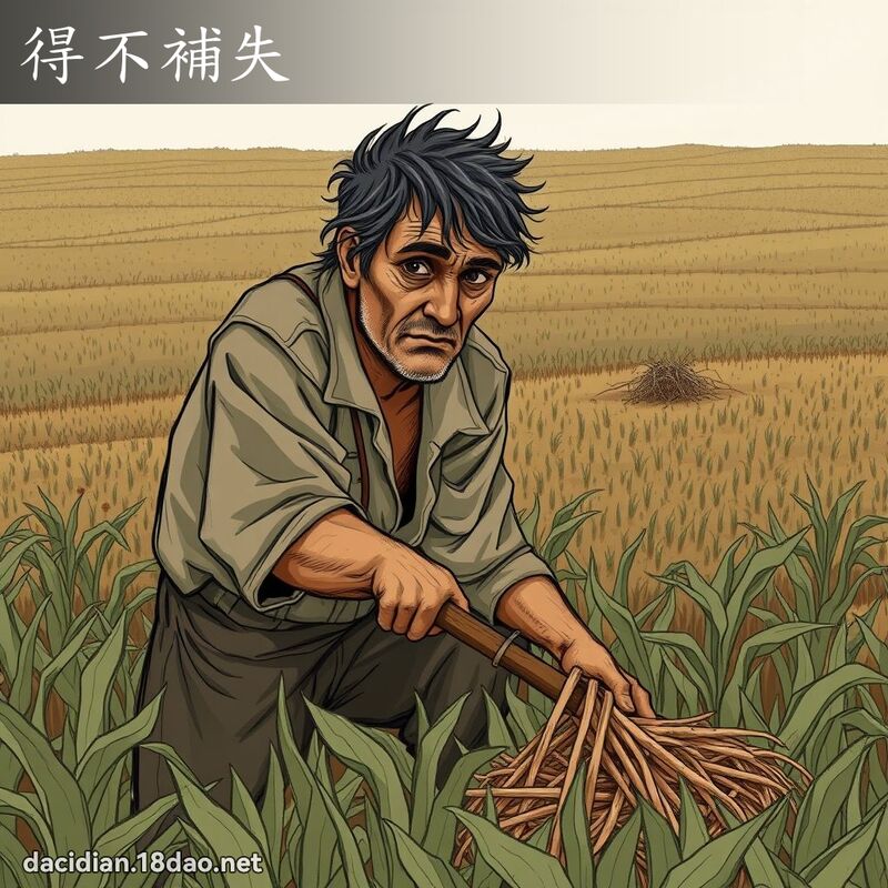 得不補失 - 國語大辭典配圖