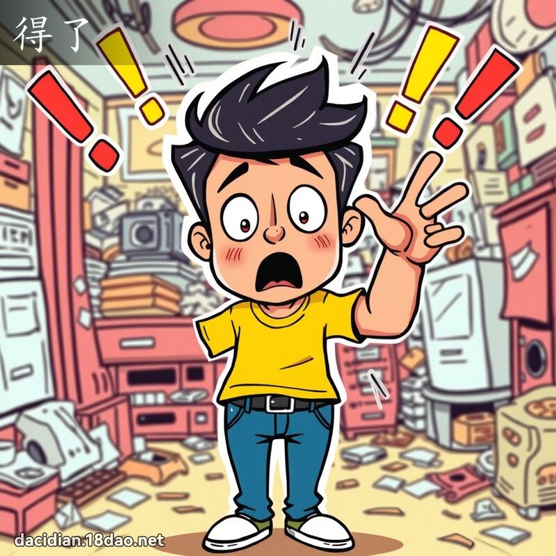 词语: 得了 (多意词)