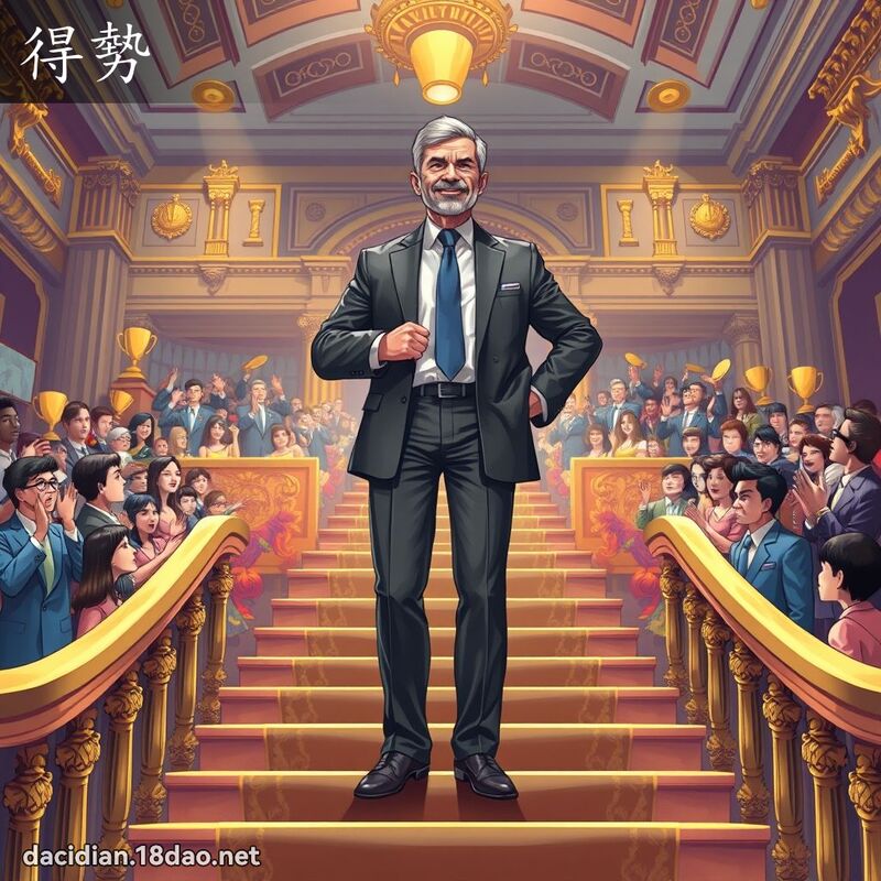 得势 - 国语大辞典配图
