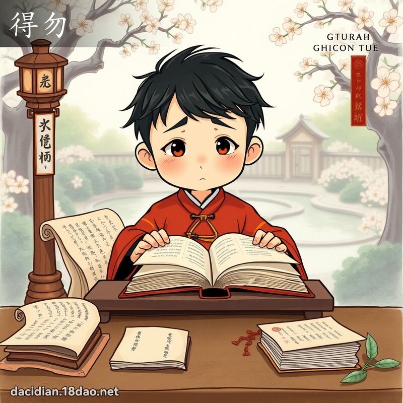 得勿 - 國語大辭典配圖