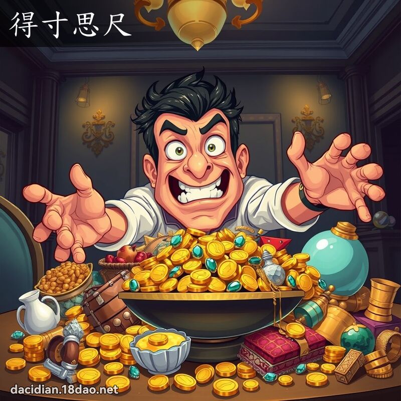 得寸思尺 - 国语大辞典配图