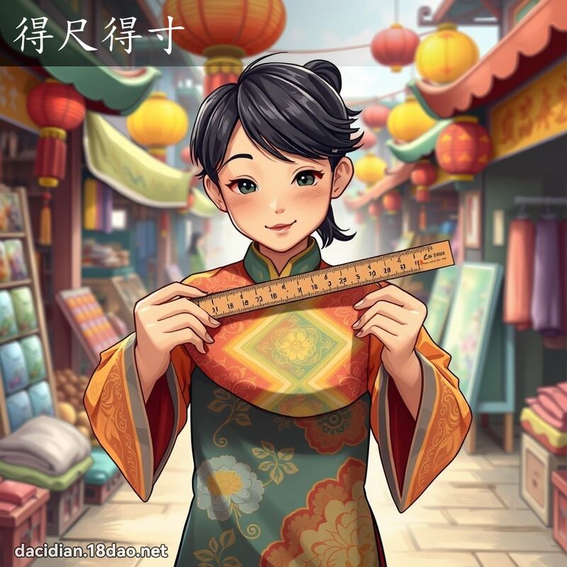 得尺得寸 - 國語大辭典配圖