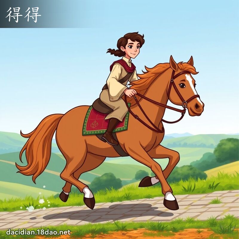 得得 - 国语大辞典配图