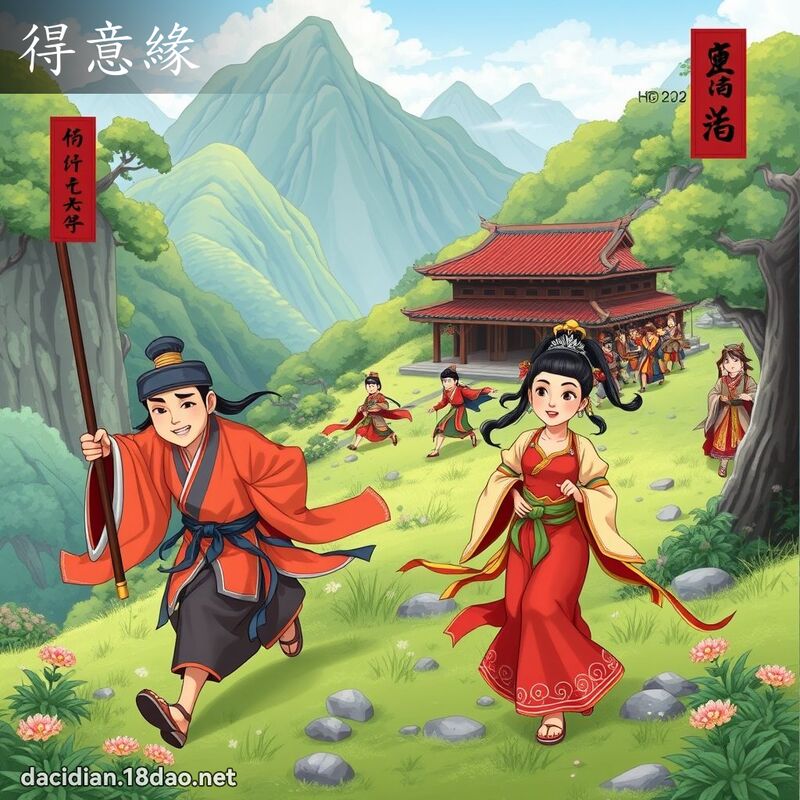 得意緣 - 國語大辭典配圖