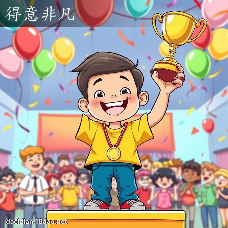 得意非凡 - 國語大辭典配圖