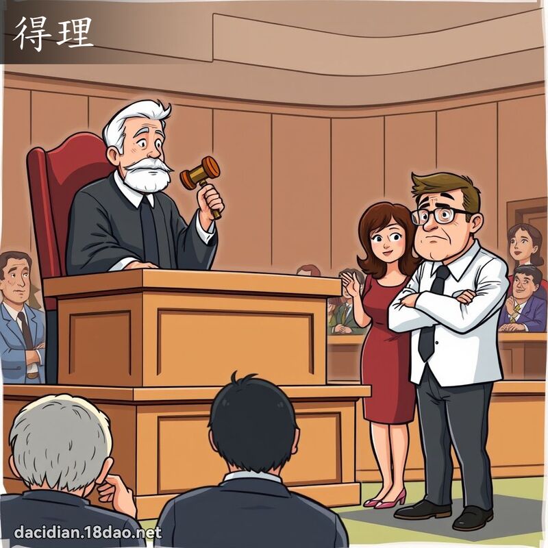 得理 - 国语大辞典配图