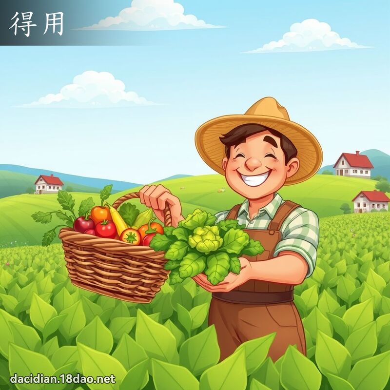 得用 - 國語大辭典配圖