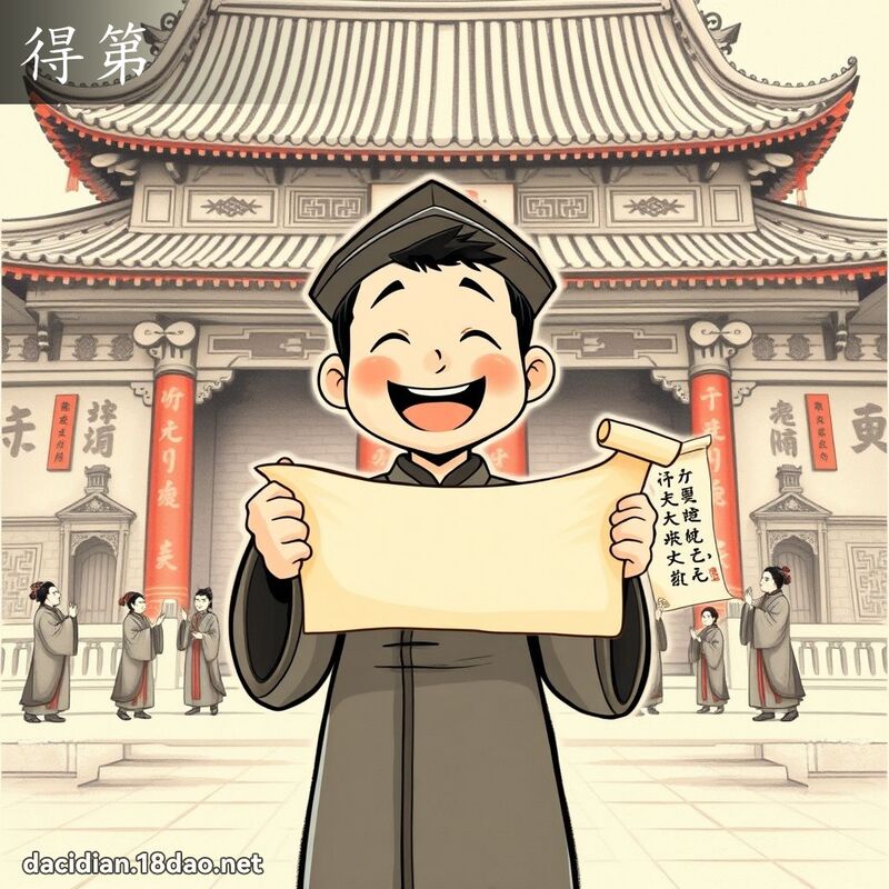 得第 - 国语大辞典配图