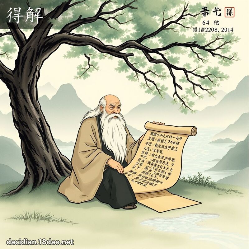 得解 - 國語大辭典配圖