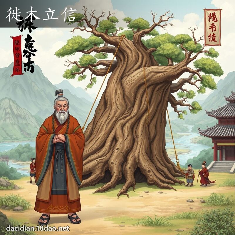徙木立信 - 国语大辞典配图