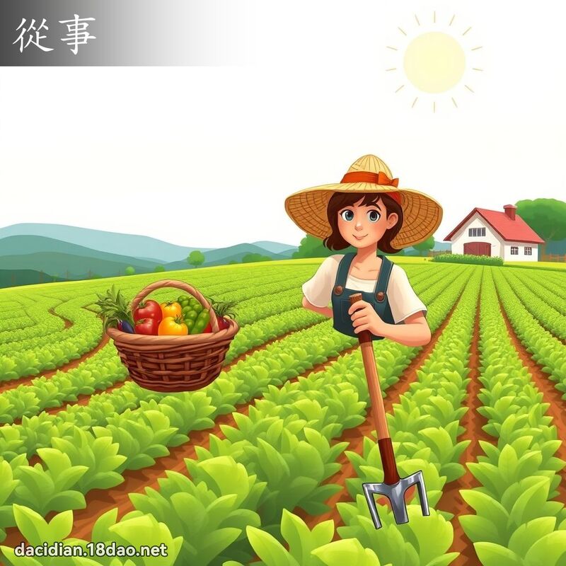 从事 - 国语大辞典配图