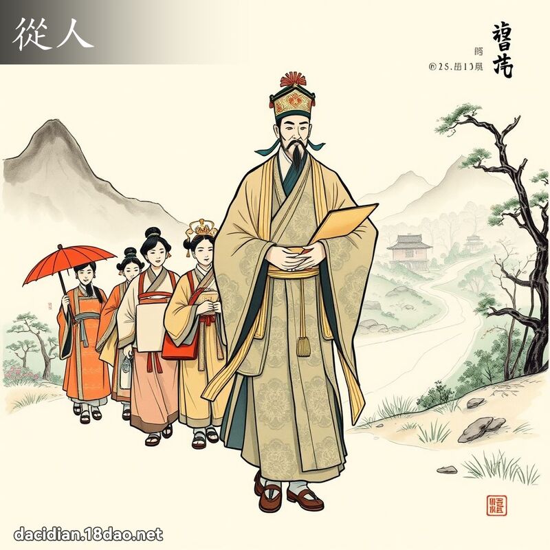 从人 - 国语大辞典配图