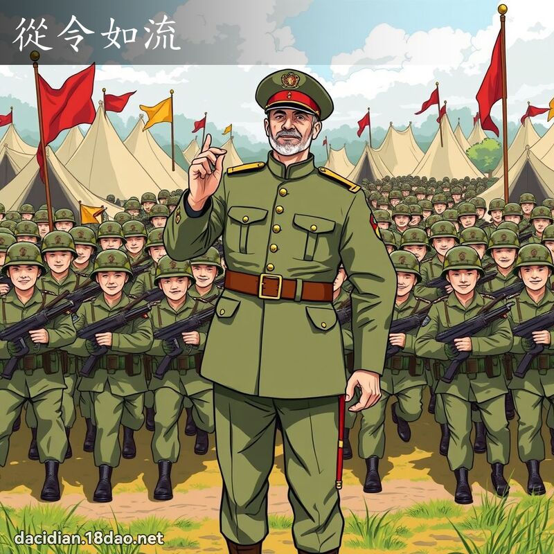从令如流 - 国语大辞典配图