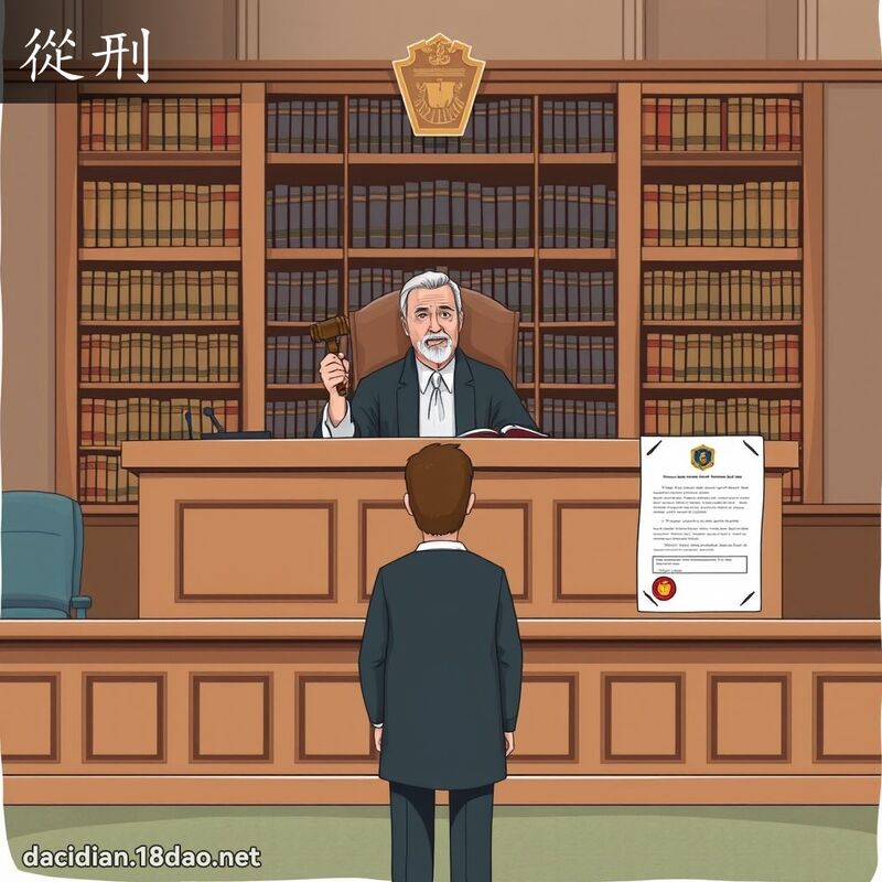 從刑 - 國語大辭典配圖