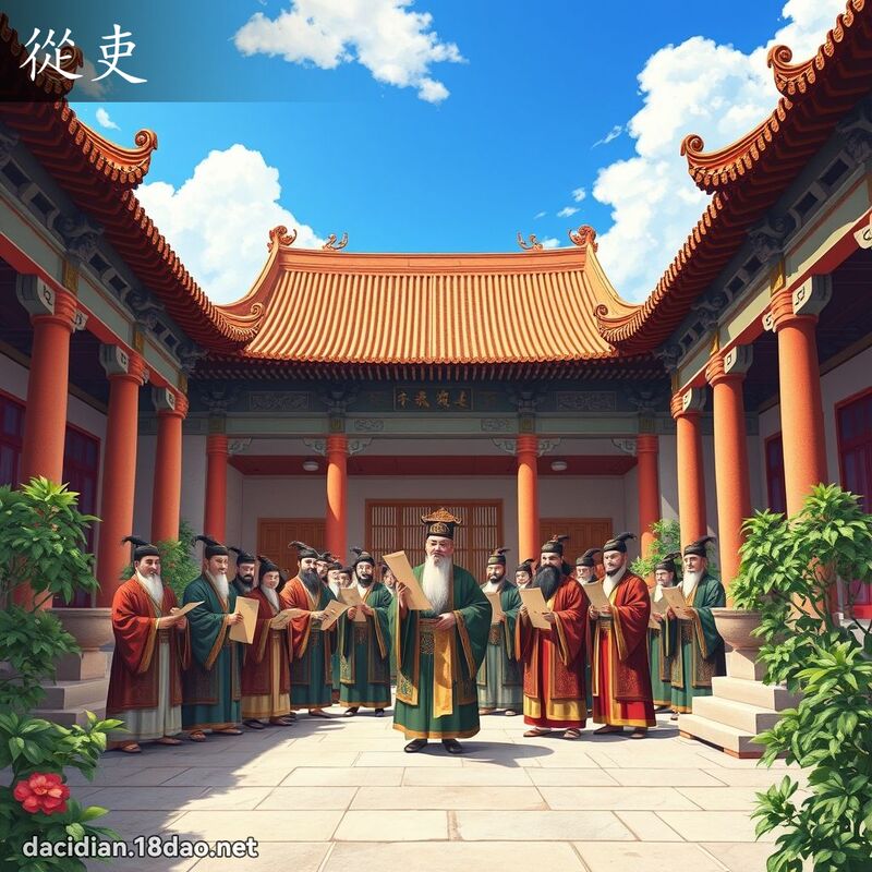 從吏 - 國語大辭典配圖