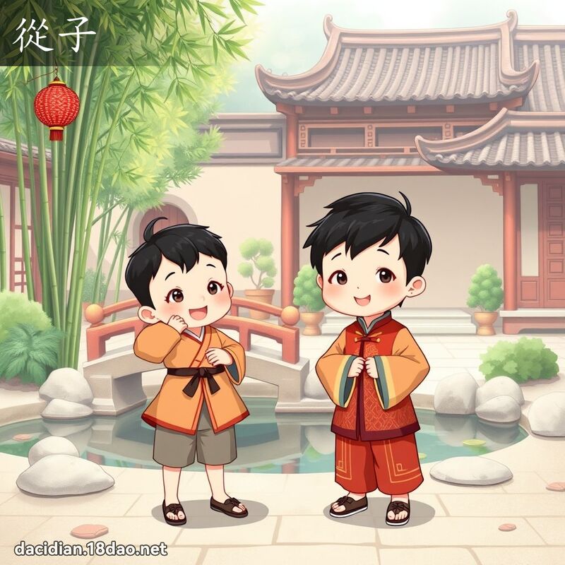 从子 - 国语大辞典配图