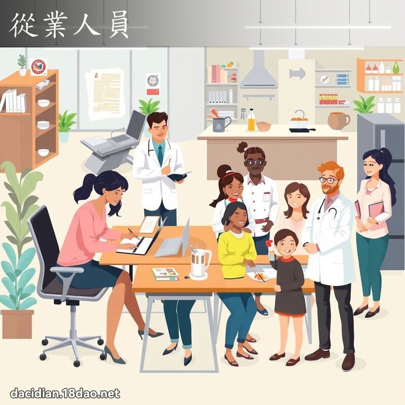 从业人员 - 国语大辞典配图