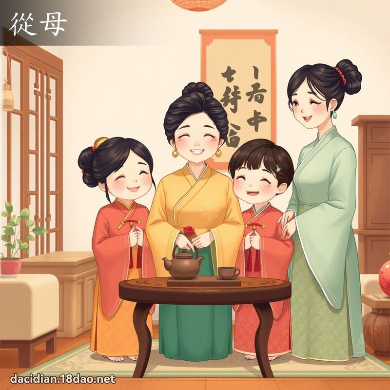 從母 - 國語大辭典配圖