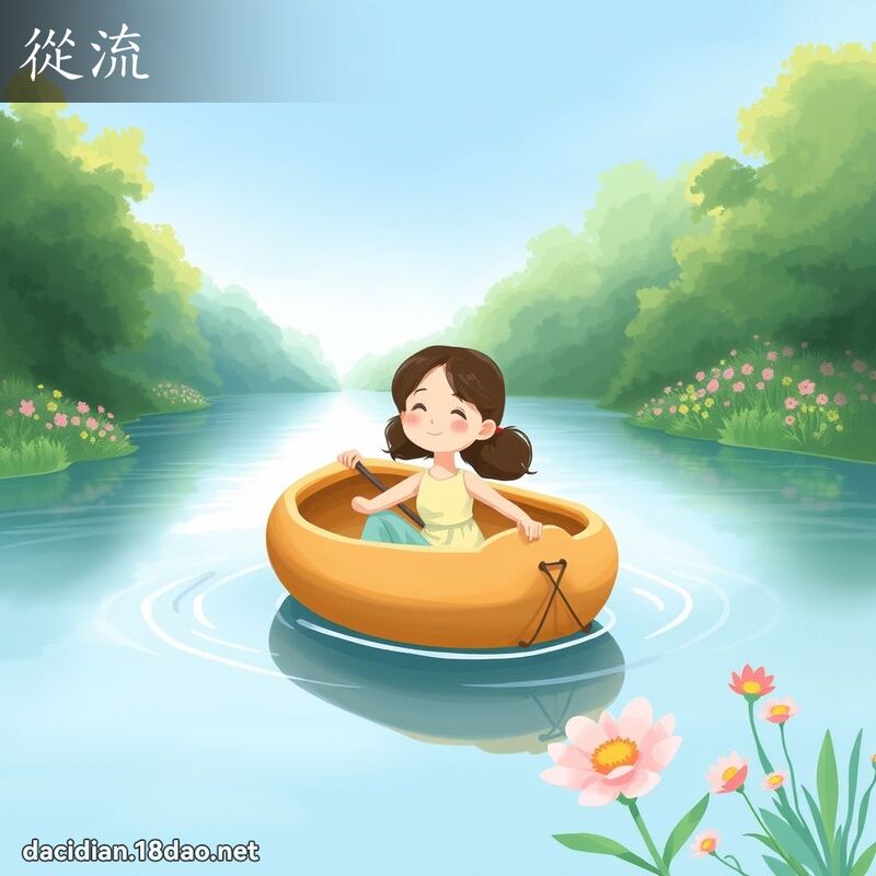 從流 - 國語大辭典配圖