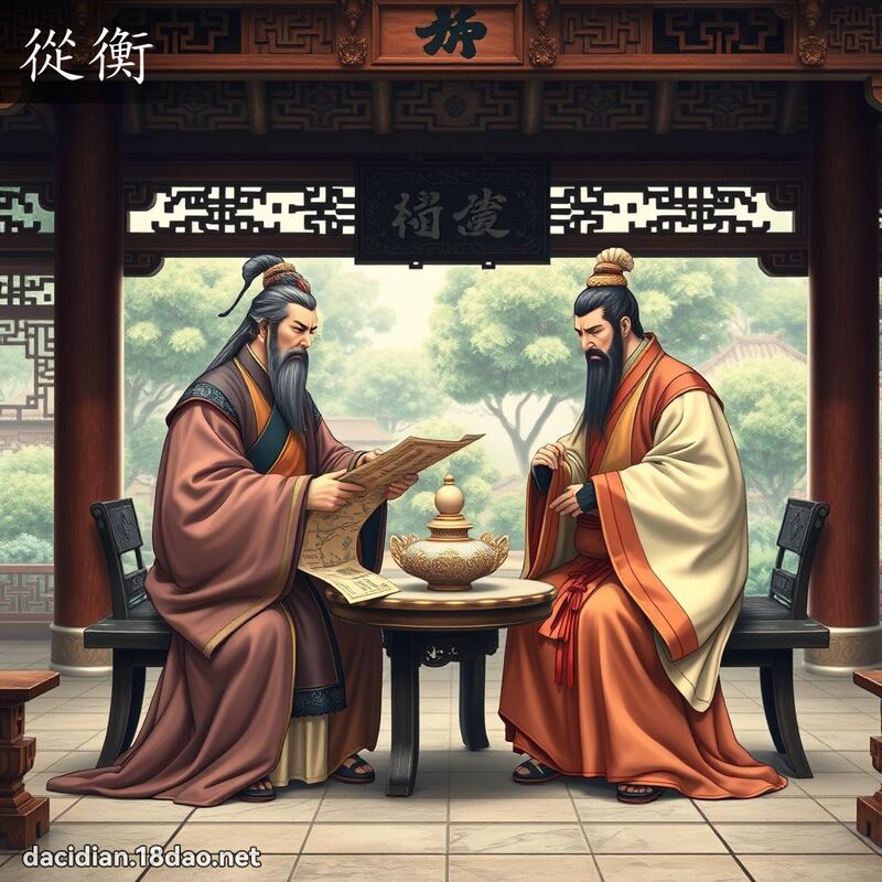 從衡 - 國語大辭典配圖