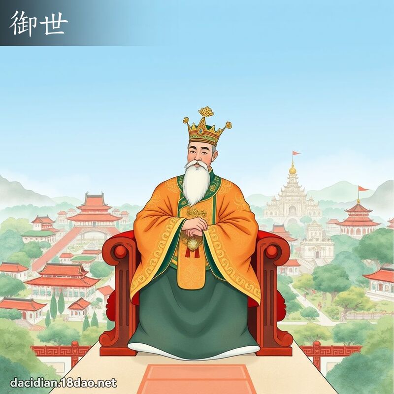 御世 - 國語大辭典配圖
