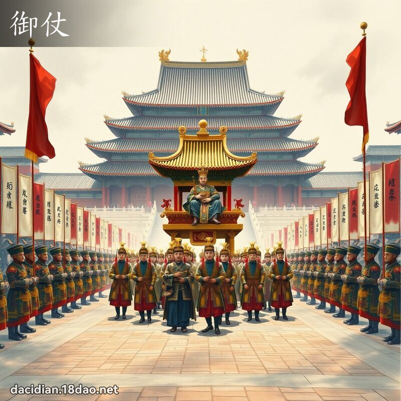 御仗 - 国语大辞典配图