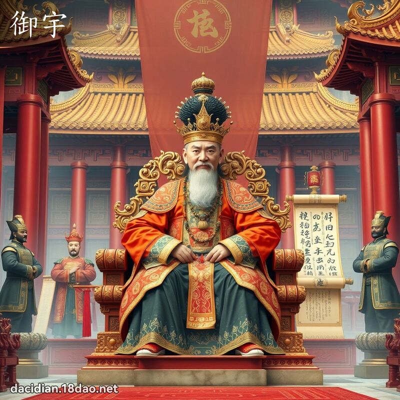 御宇 - 國語大辭典配圖