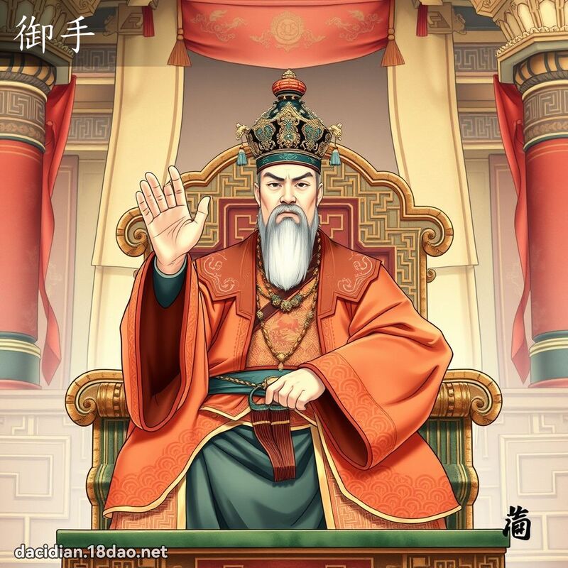 御手 - 國語大辭典配圖