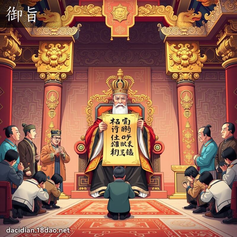 御旨 - 国语大辞典配图