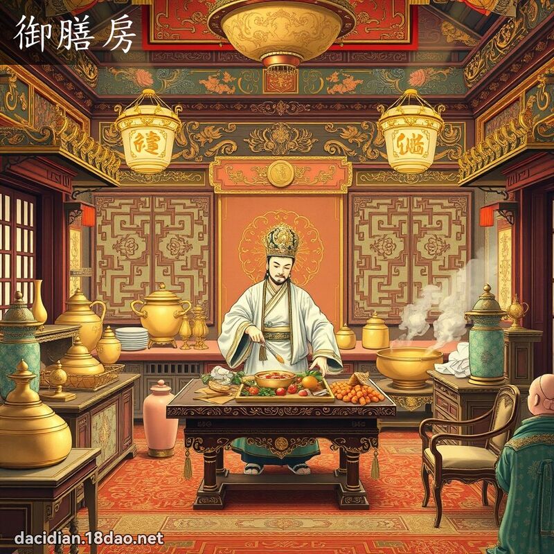 御膳房 - 國語大辭典配圖