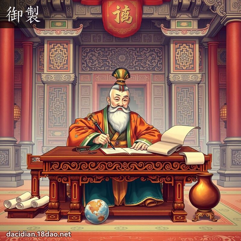 御製 - 國語大辭典配圖