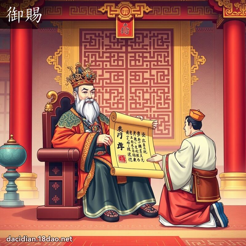 御赐 - 国语大辞典配图